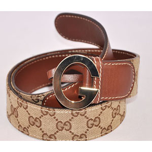 구찌 Gucci G로고 쟈가드 투톤 벨트 203742