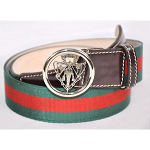 구찌 Gucci 캐릭터 금속버클 삼선 벨트 181194