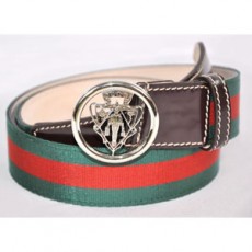 구찌 Gucci 캐릭터 금속버클 삼선 벨트 181194