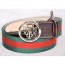 구찌 Gucci 캐릭터 금속버클 삼선 벨트 181194
