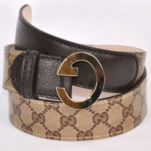 구찌 Gucci 금속버클 투톤 벨트 203742