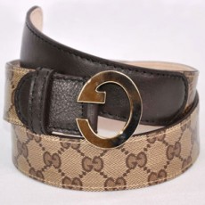 구찌 Gucci 금속버클 투톤 벨트 203742
