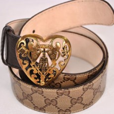 구찌 Gucci 캐릭터 하트 버클 벨트 207557
