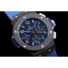 [HUBLOT]휴블럿 빅뱅-8 올블랙 블루 301.CI.1190.GR   