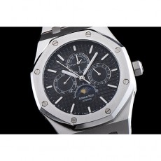 [Audemars Piguet]오데마피게 로얄오크 퍼페츄얼 캘린더 문페이즈-5 26574ST.OO.1220ST.01   