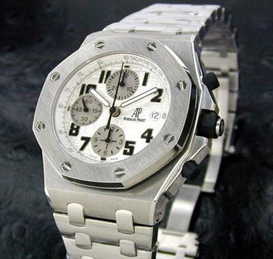 [Audemars Piguet]오데마피게 AP RoyalOak Offshore 화이트 ETA7750   