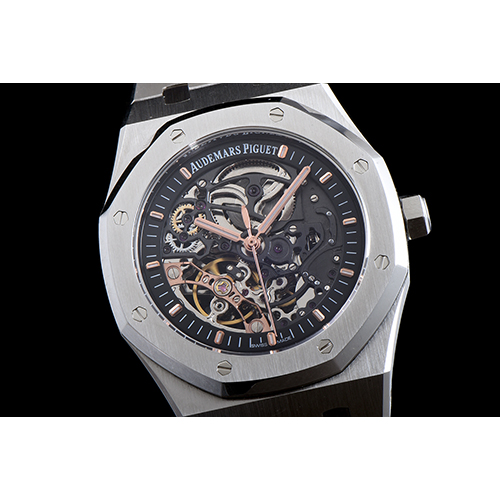 [Audemars Piguet]오데마피게 로얄오크 스켈레톤-7 칼리버 15407ST.OO.1220ST.01   