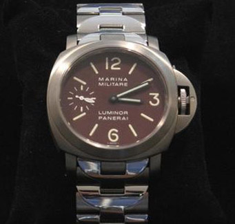 [PANERAI]파네라이 Marina Militare Titanium 스틸밴드 ETA6497   