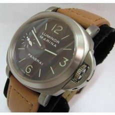 [PANERAI]파네라이 Marina Titanium 레더밴드 ETA6497   