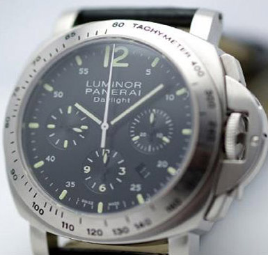 [PANERAI]파네라이 Luminor Chrono NEW Daylight 가죽밴드 ETA7750   