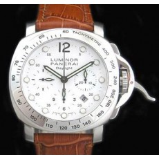 [PANERAI]파네라이 Luminor Chrono NEW Daylight 가죽밴드1 ETA7750   