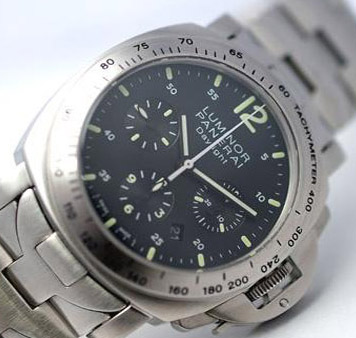 [PANERAI]파네라이 Luminor Chrono NEW Daylight 스틸밴드 ETA7750   