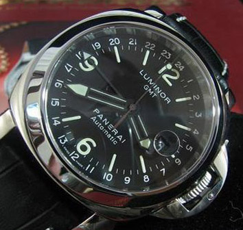 [PANERAI]파네라이 Luminor GMT Automatic레더밴드 ETA7750   