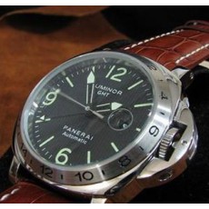 [PANERAI]파네라이 Luminor GMT 레더밴드 ETA7750   