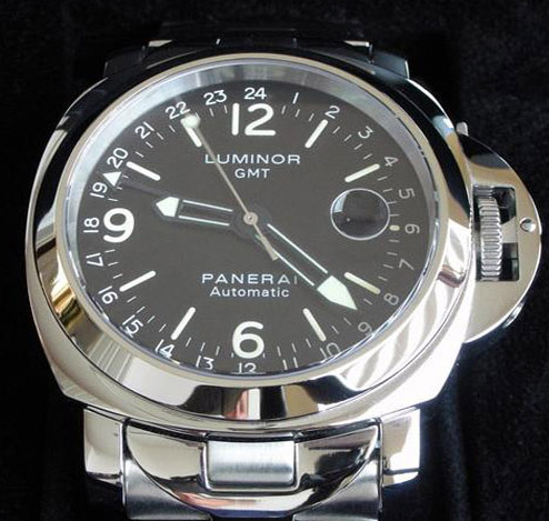 [PANERAI]파네라이 Luminor GMT 스틸밴드 ETA7750   
