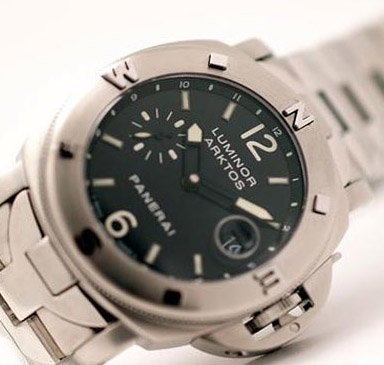[PANERAI]파네라이 Luminor Arktos 스틸밴드 ETA7750   