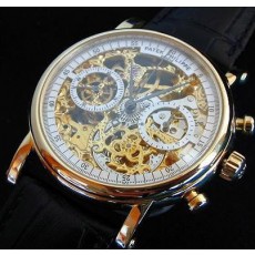 [Patek Philippe]파텍필립 Skeleton rodegold 수동ETA7760   
