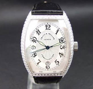 [FRANCK MULLER]프랭크뮬러 Chronometro 레더밴드 ETA2824   
