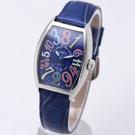 [FRANCK MULLER]프랭크뮬러 Cintree Curvex Crazy Hours 블루   
