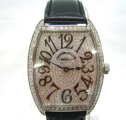 [FRANCK MULLER]프랭크뮬러 Casablanca Diamond 레더밴드   