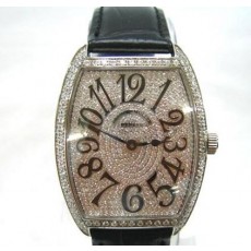 [FRANCK MULLER]프랭크뮬러 Casablanca Diamond 레더밴드   