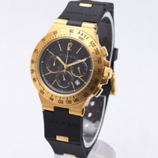 [Bulgari]불가리 Diagono professional Tachymetic Chrono Rubber   