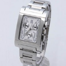 [Bulgari]불가리 Rettangolo Chronograph 화이트   
