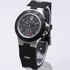 [Bulgari]불가리 Sports Diagono Aluminum Rubber 블랙   