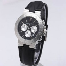 [Bulgari]불가리 Sports Diagono Chronograhp 가죽   