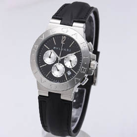 [Bulgari]불가리 Sports Diagono Chronograhp 가죽   