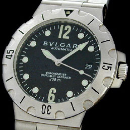 [Bulgari]불가리 DIAGONO Steel   