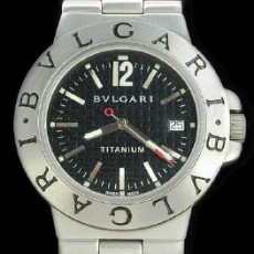 [Bulgari]불가리 DIAGONO Titaniumium 블랙   