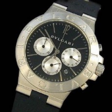 [Bulgari]불가리 디아고노 크로노그래프 러버   