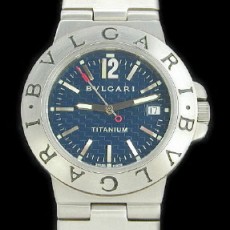 [Bulgari]불가리 DIAGONO Titaniumium 블루   