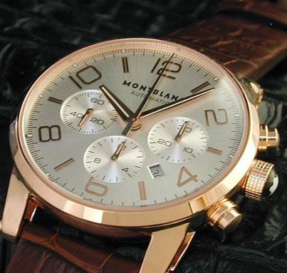 [Montblanc]몽블랑 타임워커 XL 크르노그래프 로즈골드   