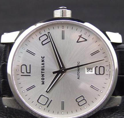 [Montblanc]몽블랑 타임워커 데이트 레더밴드   
