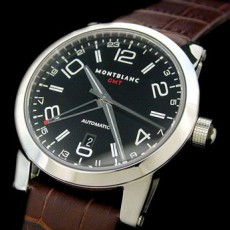 [Montblanc]몽블랑 TIMEWALKER GMT new version 래더   