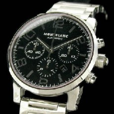 [Montblanc]몽블랑 TIMEWALKER 크로노 블랙    