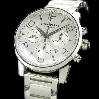 [Montblanc]몽블랑 TIMEWALKER 크로노 화이트    