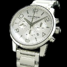 [Montblanc]몽블랑 TIMEWALKER 크로노 화이트    