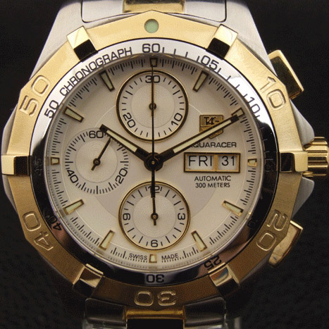 [TAG Heuer]테그호이어 Aquaracer GOLD version ETA7750   