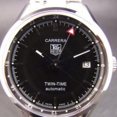 [TAG Heuer]테그호이어 Carerra Twin Time ETA2824   