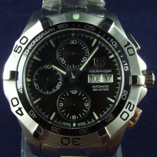 [TAG Heuer][최고급형]태그호이어 Aquaracer Automatic Chronograph 300M (Ref.CAF2010.BA0815) - 아쿠레이서 크로노 그래프 블랙   