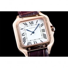 [Cartier]까르띠에 산토스 35mm 쿼츠-1 WGSA0008   