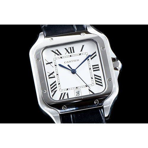 [Cartier]까르띠에 산토스 35mm 쿼츠-6 WSSA0010   