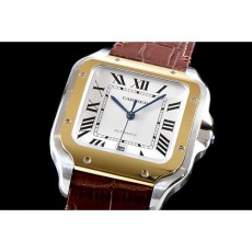 [Cartier]까르띠에 산토스 40mm-13 수정형 W2SA0006   