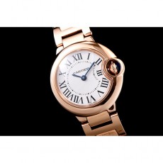 [Cartier]까르띠에 발롱블루 28mm 쿼츠-37 W69002Z2   