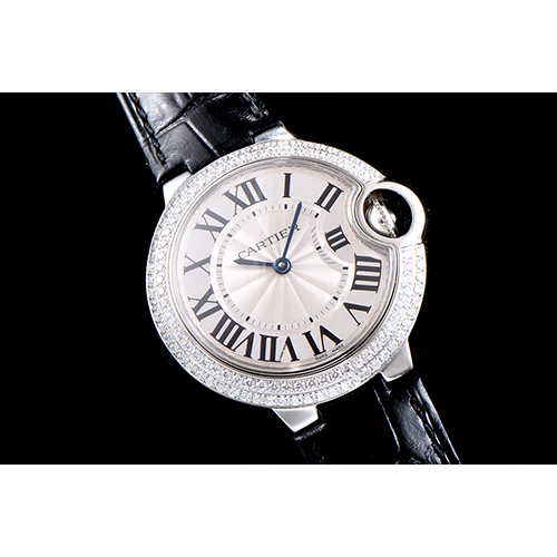 [Cartier]까르띠에 발롱블루 33mm 쿼츠-22 WE902056   