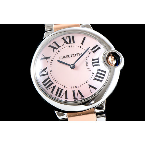[Cartier]까르띠에 발롱블루 36mm 쿼츠-15 W69011Z4   