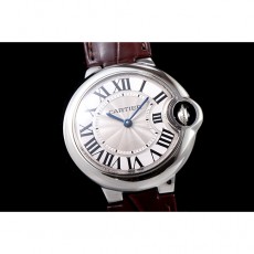 [Cartier]까르띠에 발롱블루 33mm 쿼츠-15 W6920086   